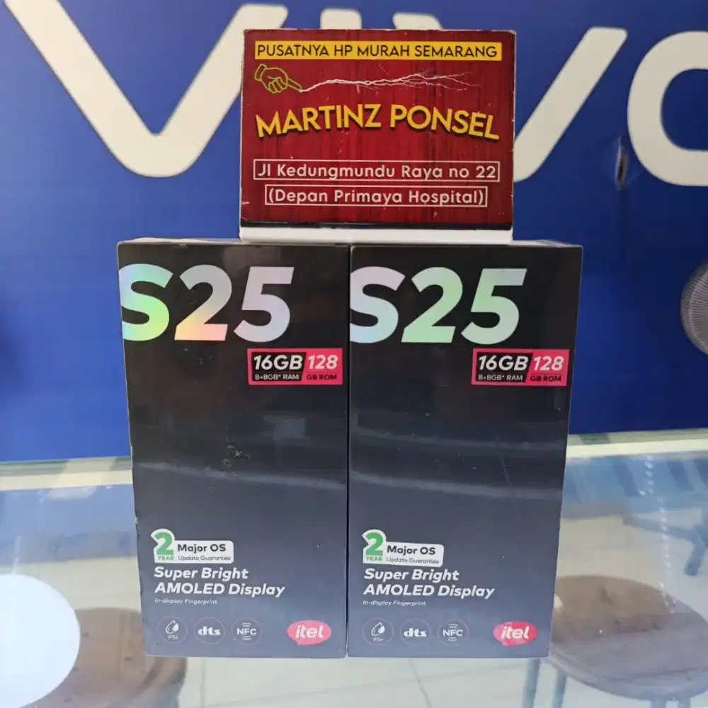 Itel S25 8gb/128gb