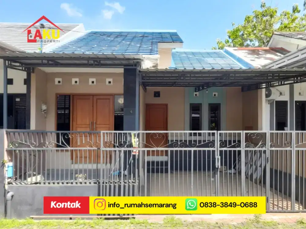 Rumah 500 Juta-an di Jalan Utama Grafika Banyumanik – Lokasi Super Strategis