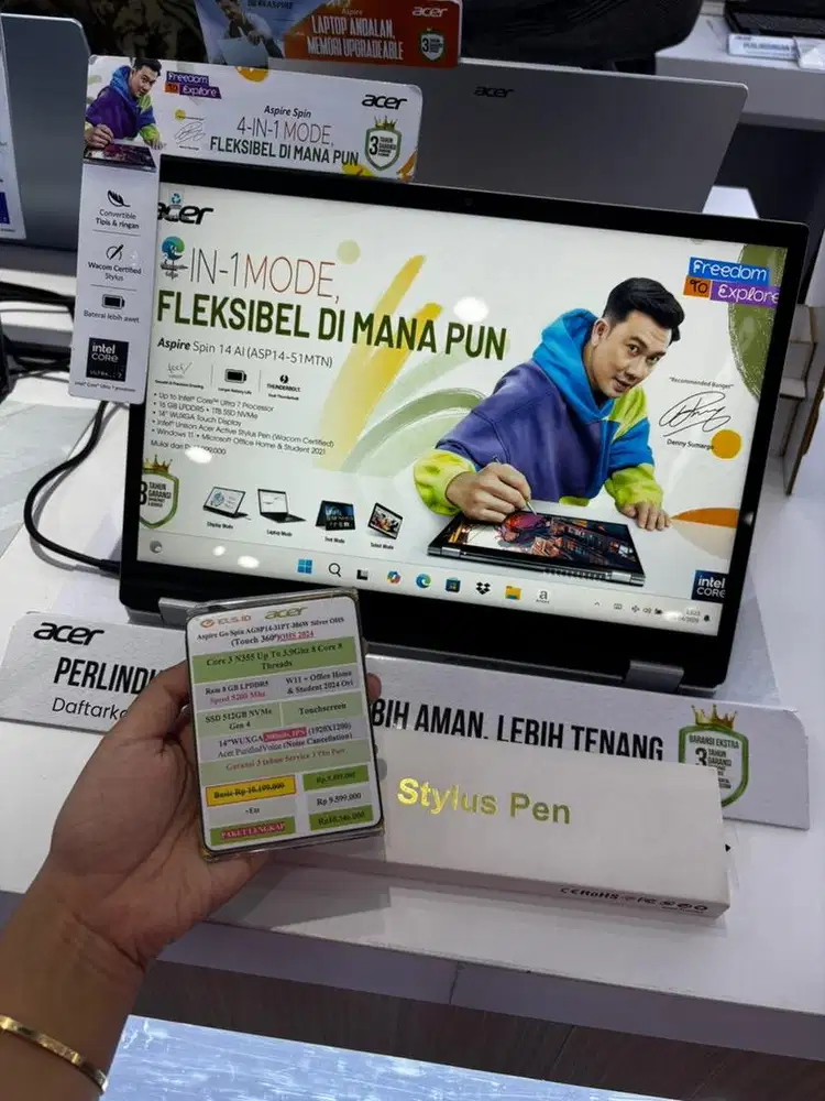 ACER ASPIRE GO SPIN || CICILAN RINGAN DP MULAI 0%