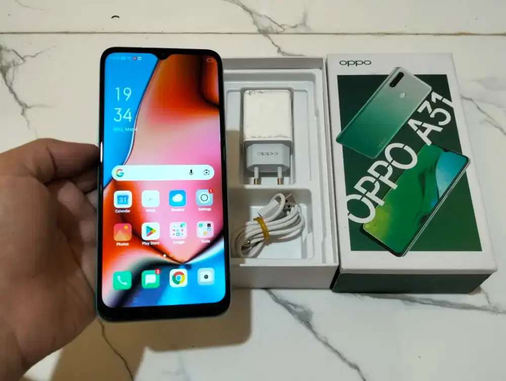 BUTUH UANG OPPO A31 RAM 8GB /256GB 4G LTE Duos 6,5in Fingerprint Mulus