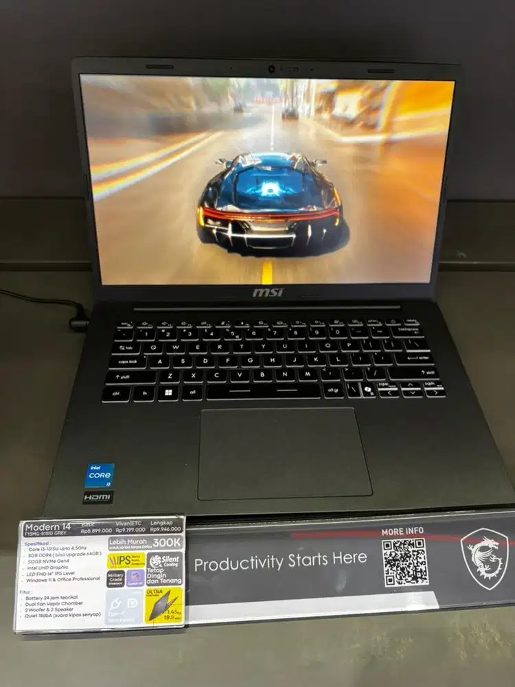 MSI MODERN 14 || KREDIT TANPA CC PROMO 0%