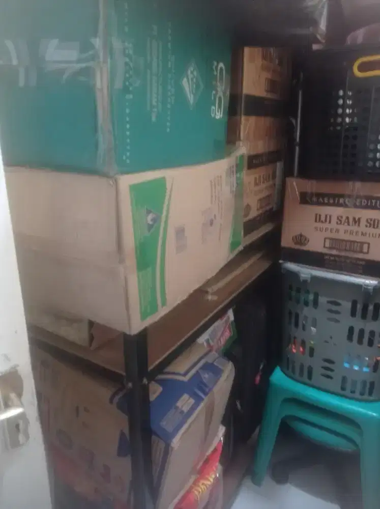 Jual-cptBU:Rak 4kaki besi premium 3ssn,Kondisi Kayu rak'ny tebal,