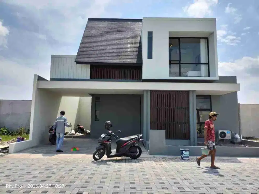 HUNIAN EKSLUSIF TROPICAL MODERN DALAM PERUMAHAN DI SIDORUM GAMPING SLEMAN