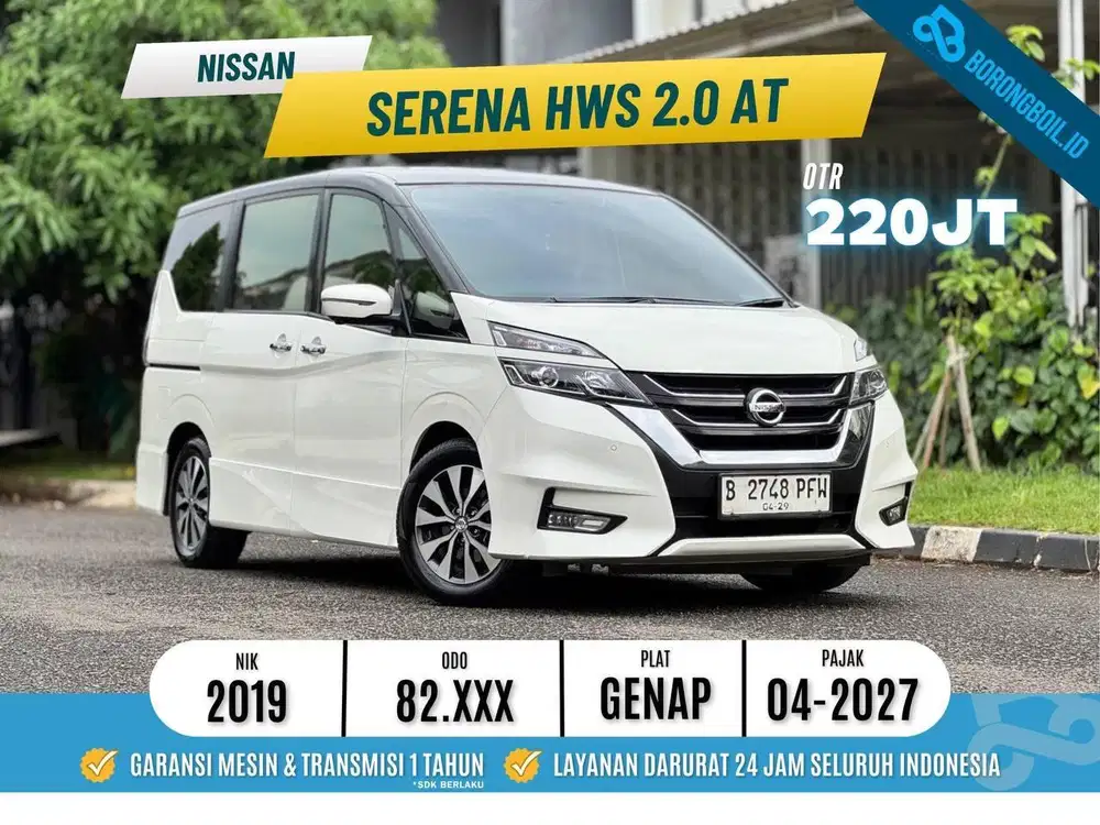 Nissan Serena HWS 2.0 AT 2018/2018 Full Record! | Voxy Biante