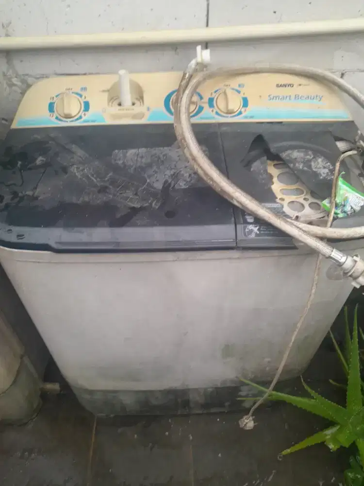 Mesin cuci kondisi mati dinamo