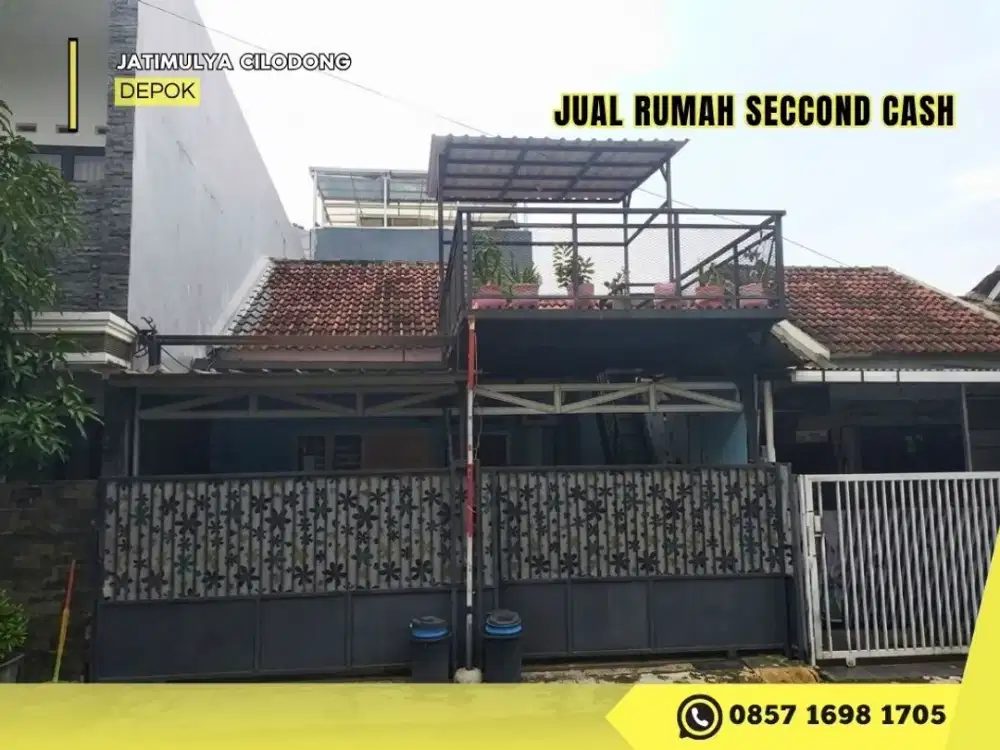 Jual Rumah CASH 595JT di GDC Melati Cilodong dkt alun alun Depok