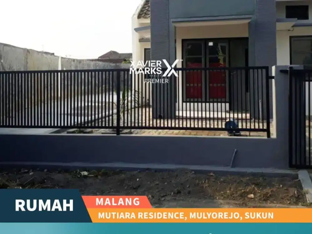 Dijual Rumah Harga Affordable di Mutiara Residence Sukun Malang