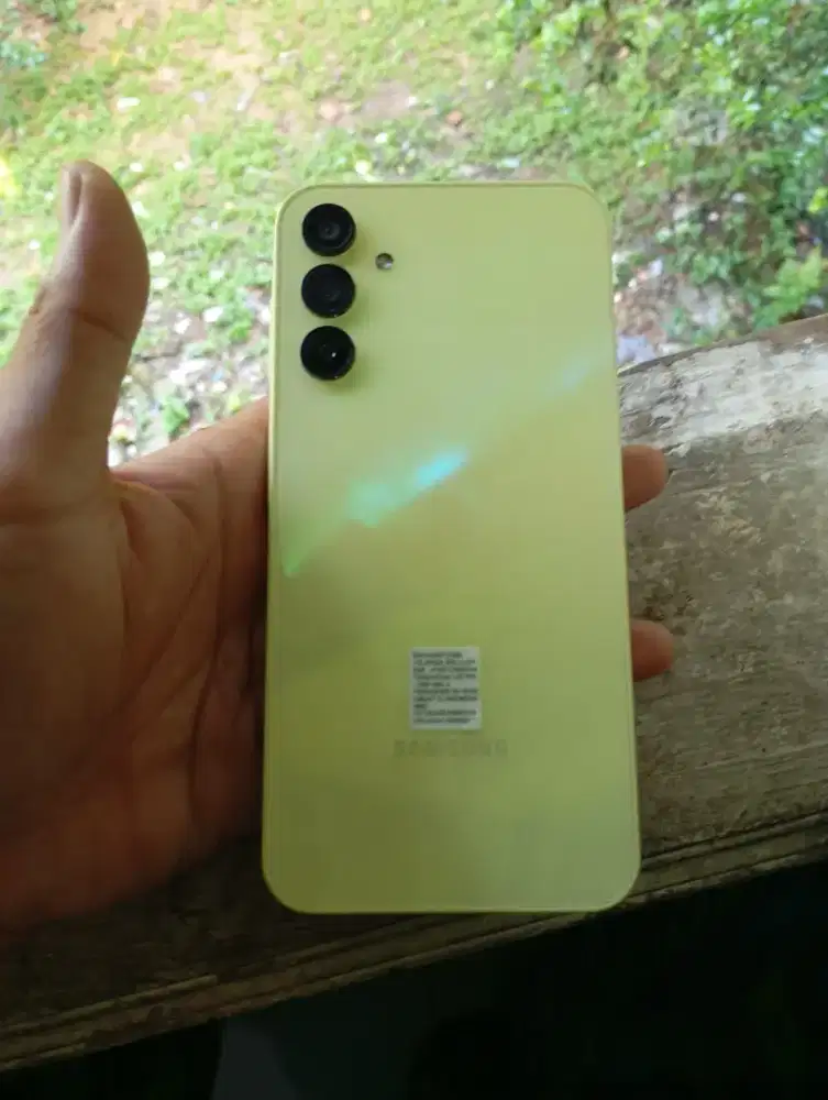 Samsung A15 yellow