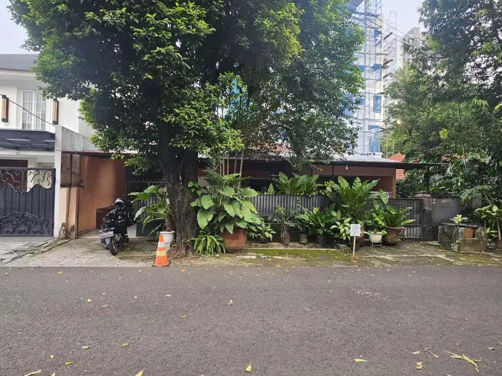 *UPDATE TURUN HARGA* DI JUAL RUMAH TUA HITUNG TANAH DALAM KOMPLEK GANDARIA KEBAYORAN BARU JAKARTA SELATAN