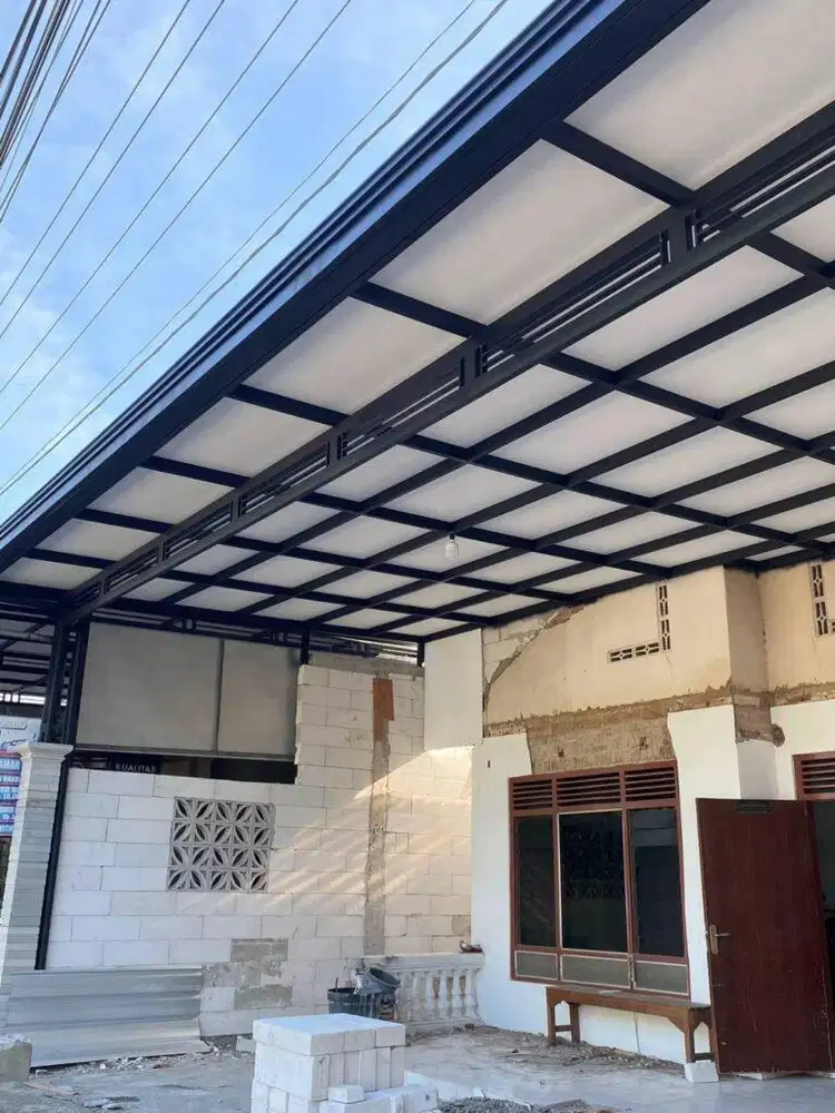 KANOPI BAJA RINGAN PAGAR DLL