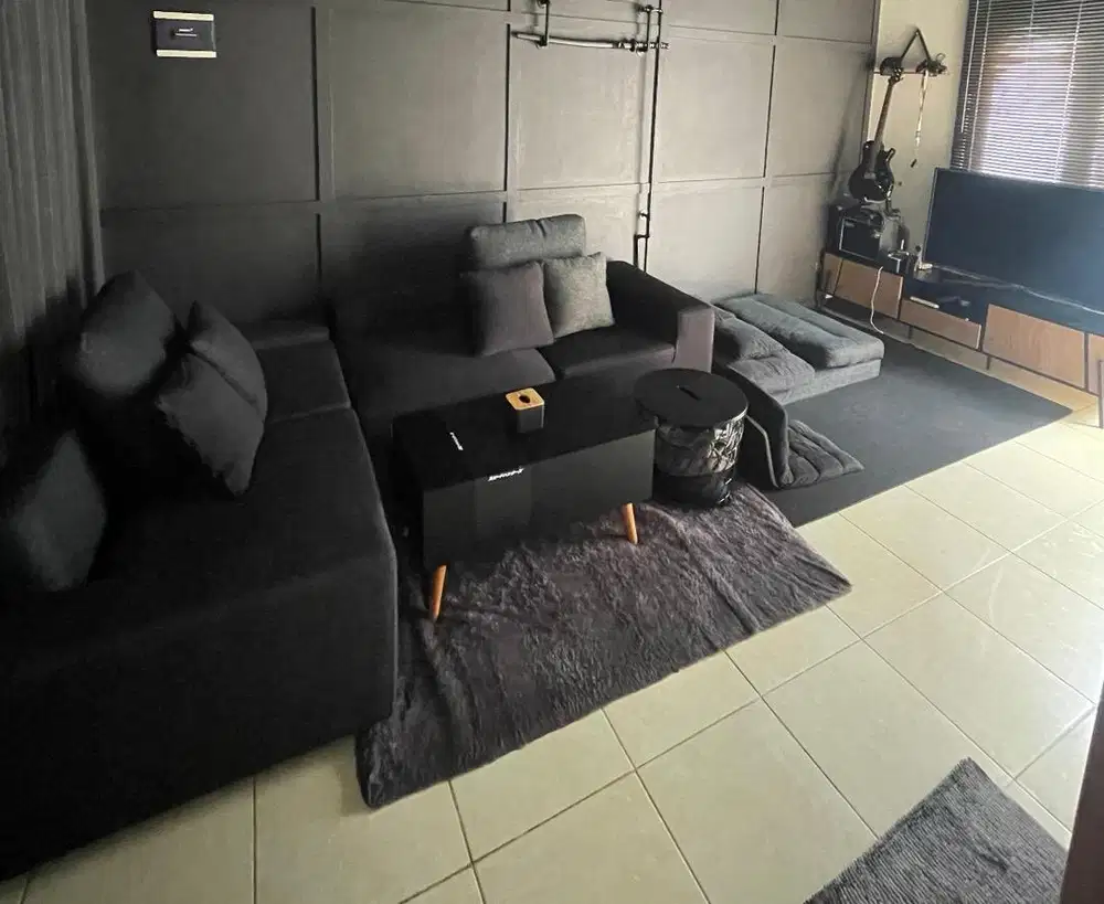 jual sofa sudah 1 set sama meja