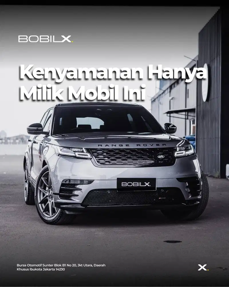 NIK 2022 Range Rover Velar P250 R-Dynamic Silver on Black