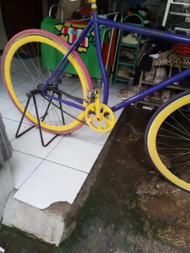 Sepeda fixie batangan clasic