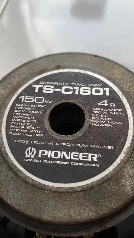 Subwoofer Pioneer TS-C1601 two way 6.5 inch