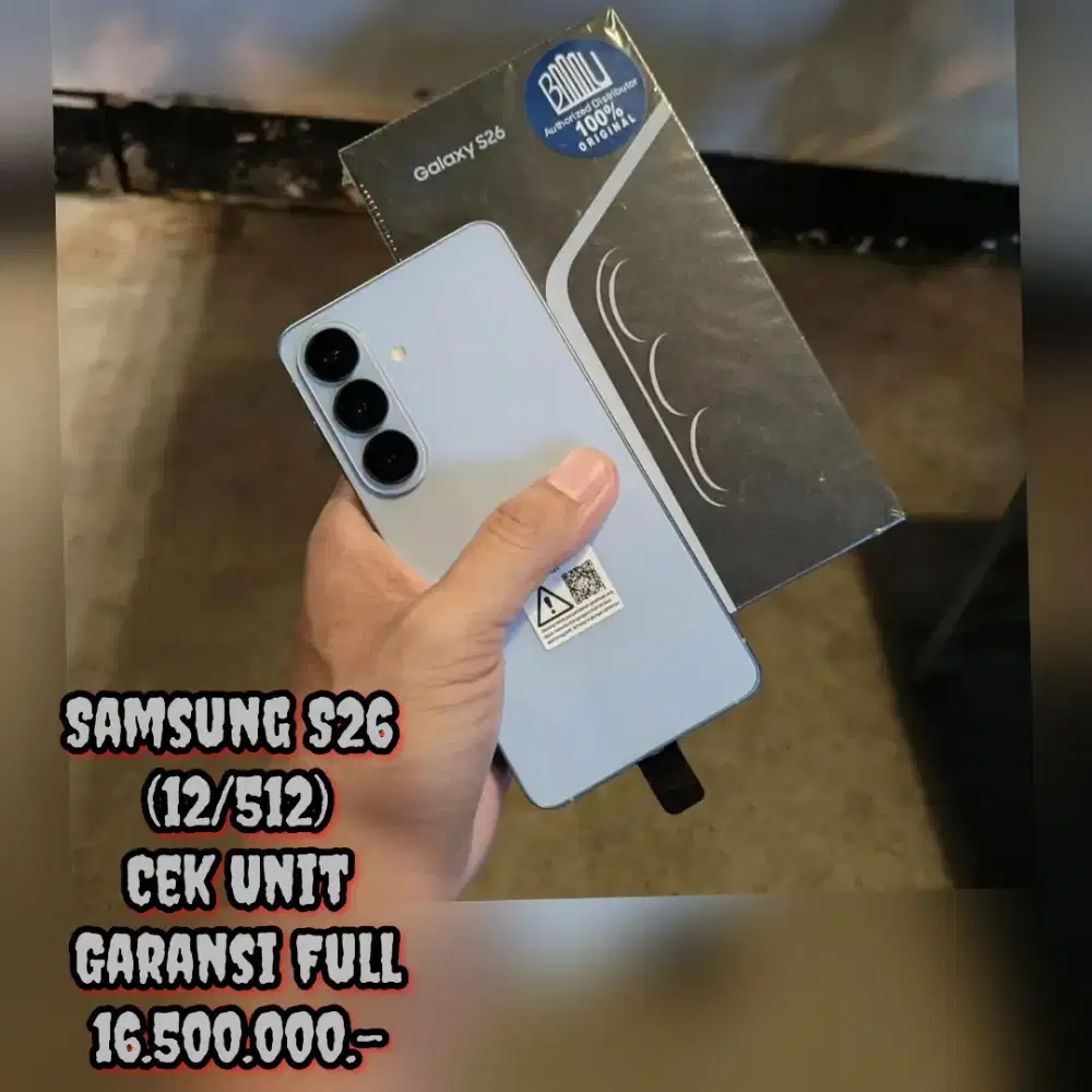 Samsung S26 (12/512) Cek Unit