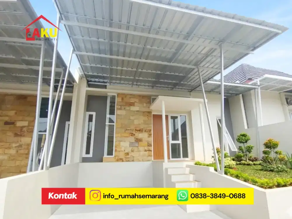 Rumah Cantik Siap Huni di Banyumanik, Harga 400 Jutaan Saja! Dekat SMA 9 & RS Hermina