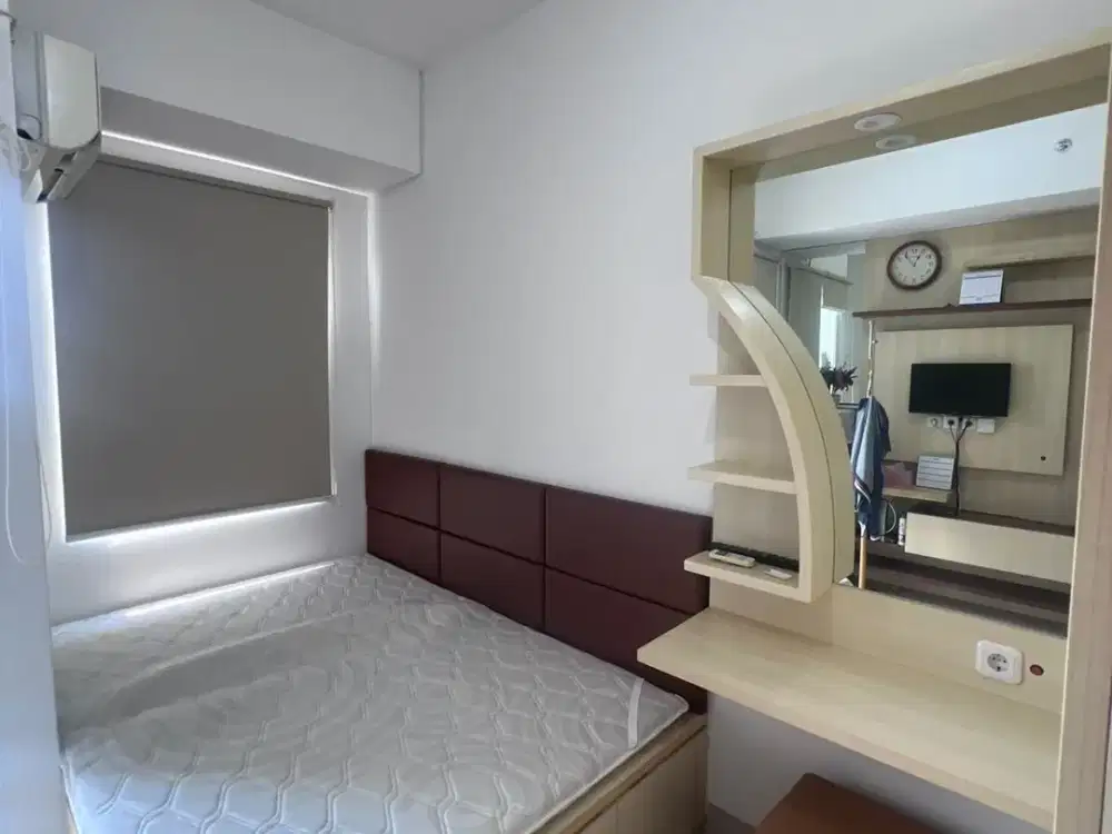 Studio Full Furnished Siap Huni di Serpong Garden Tower Cattleya Dekat Stasiun Cisauk