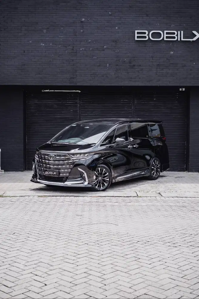 NIK 2024 Toyota Alphard G HEV Black on Black