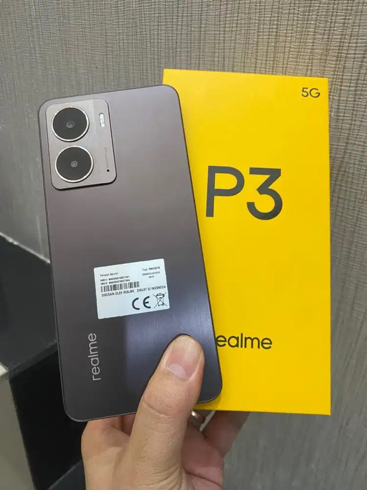 Realme P3 5G 12/256 grs 02/2027 like new
