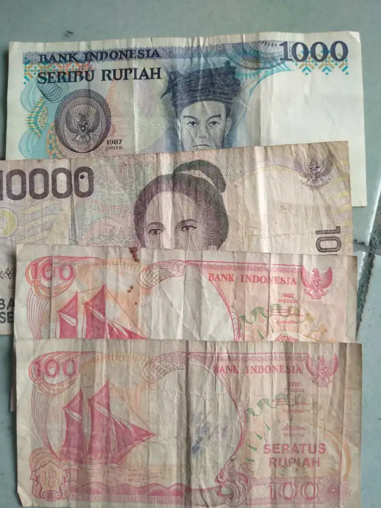 Jual uang kertas dan koin lama