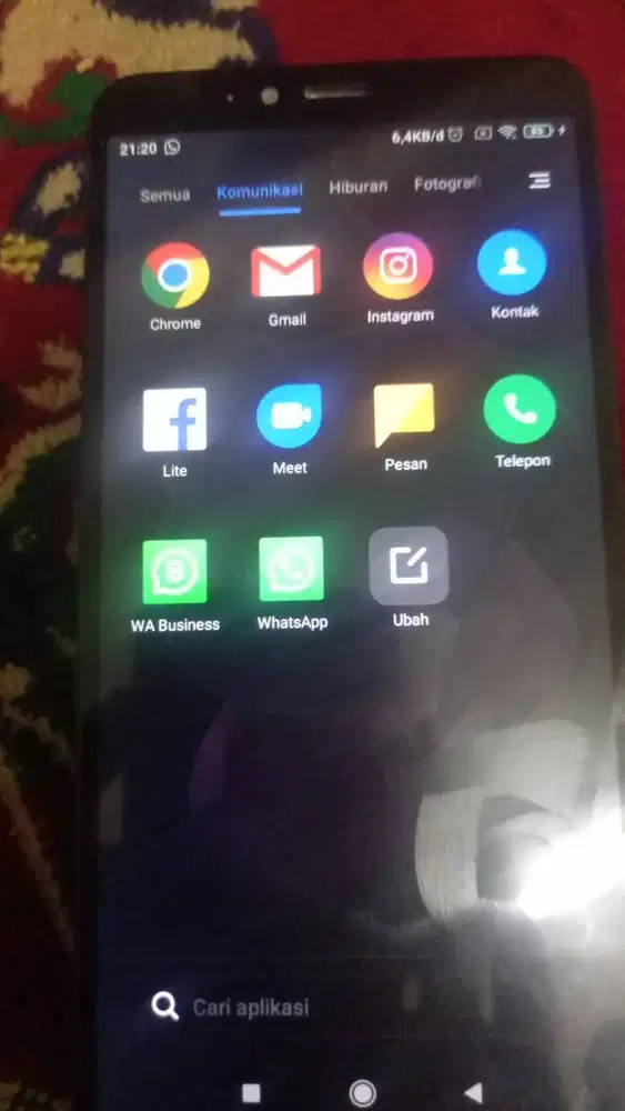 Jual hp redmi S2 3/32 normal mulus