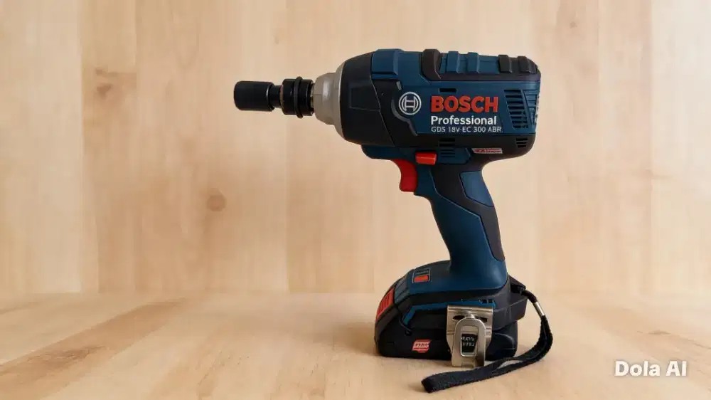 Cordless Electric Impact Wrench GDS 18V EC 300ABR