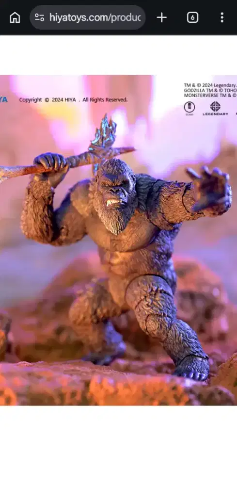 Hiya Kong ver. (Godzilla vs Kong)