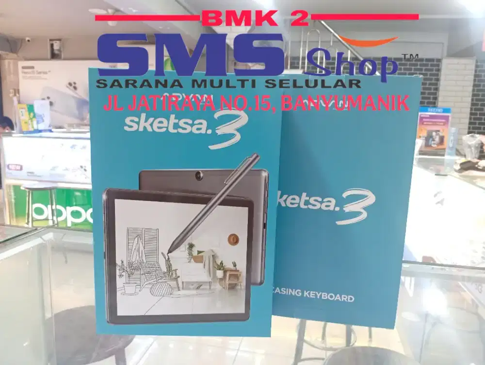 Advan Sketsa 3 Tablet 6/128GB Bonus Keyboard & Stylus - Garansi Resmi