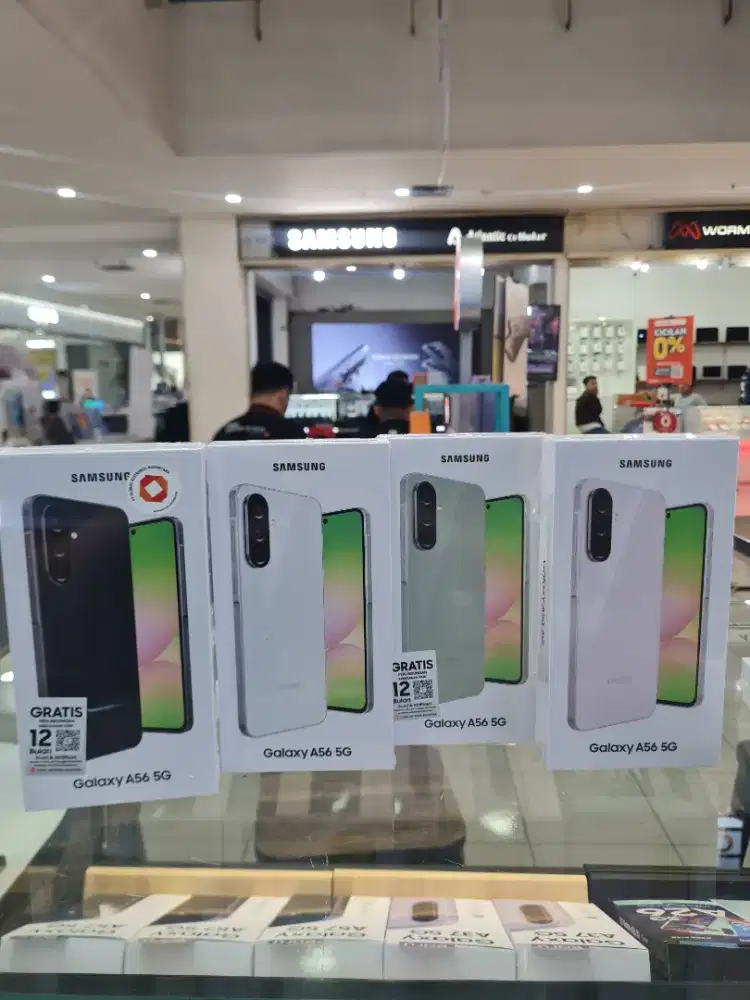 GALAXY A56 5G 12/256 + TEMPERED GLASS + CLEAR CASE‼️