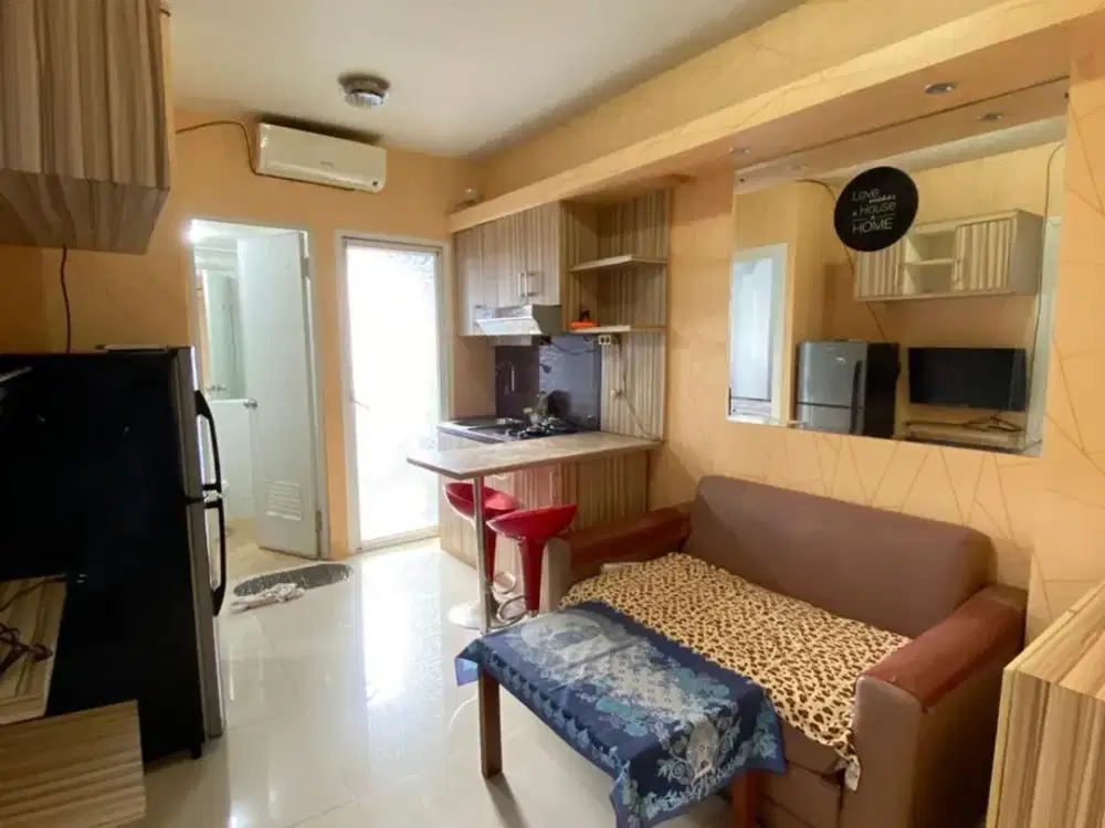 Apartment siap huni green pramuka residence unit 2 BR full furnished baca deskripsi