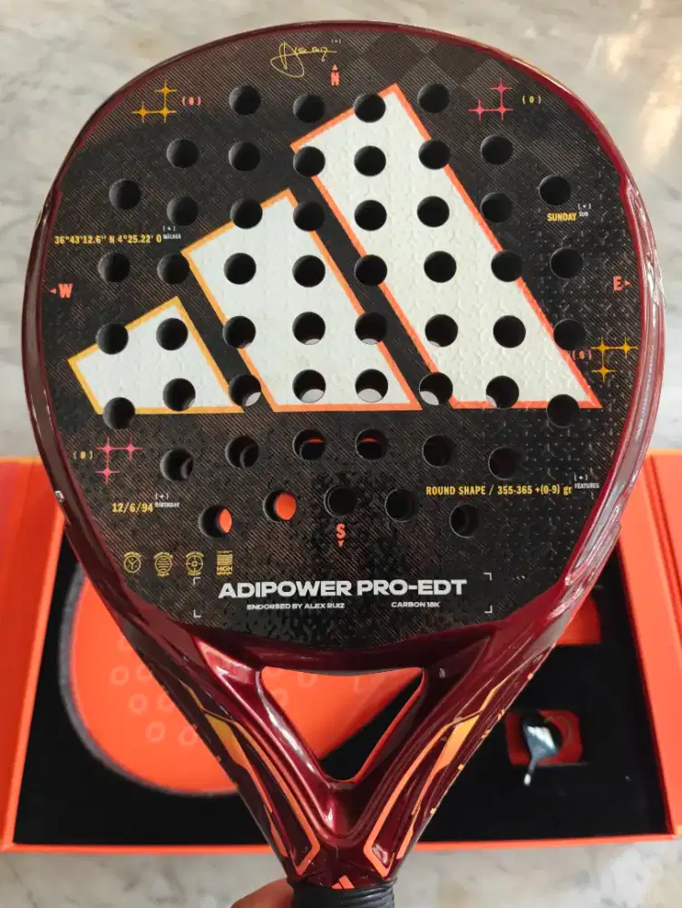 Raket Padel Adidas Adipower Pro Edition by Alex Ruiz