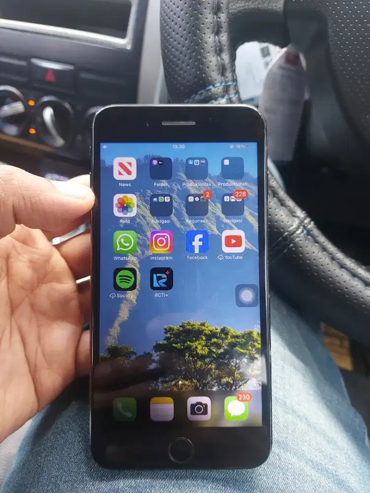 iPhone 7+ jaringan terdaftar