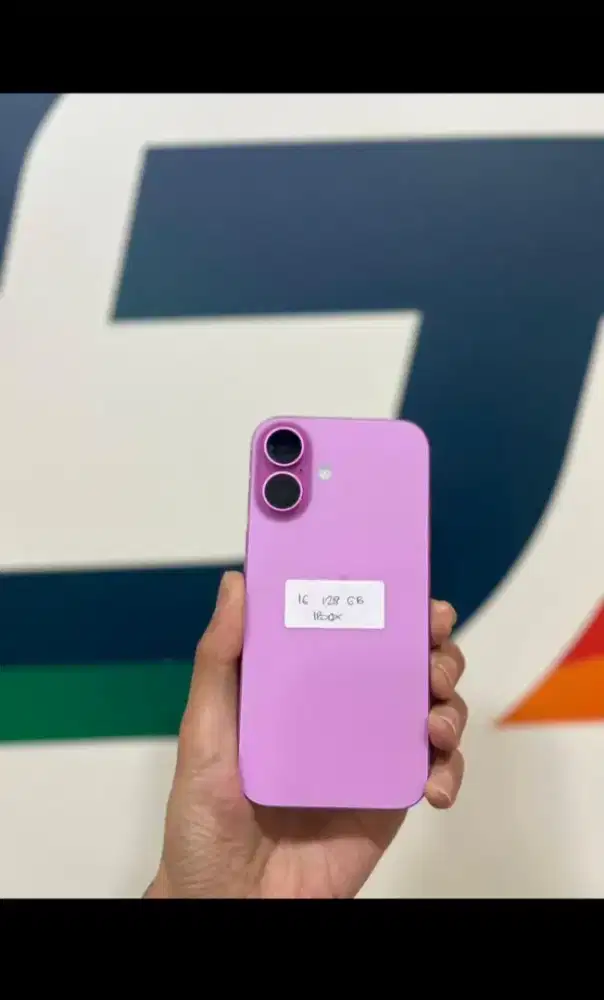 Second iphone 16 128gb ibox mulus dan fullset