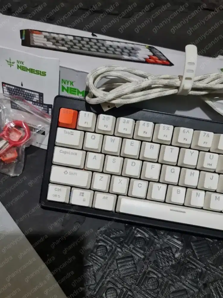 Keycaps Rexus Daxa Daiva White Profile OEM