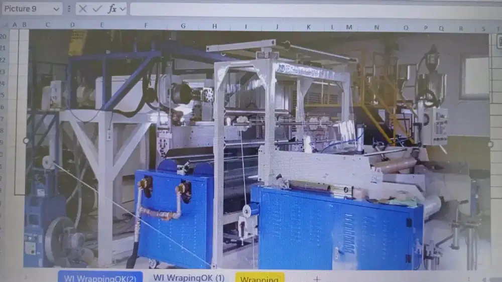 Jual mesin wraping / stretch film