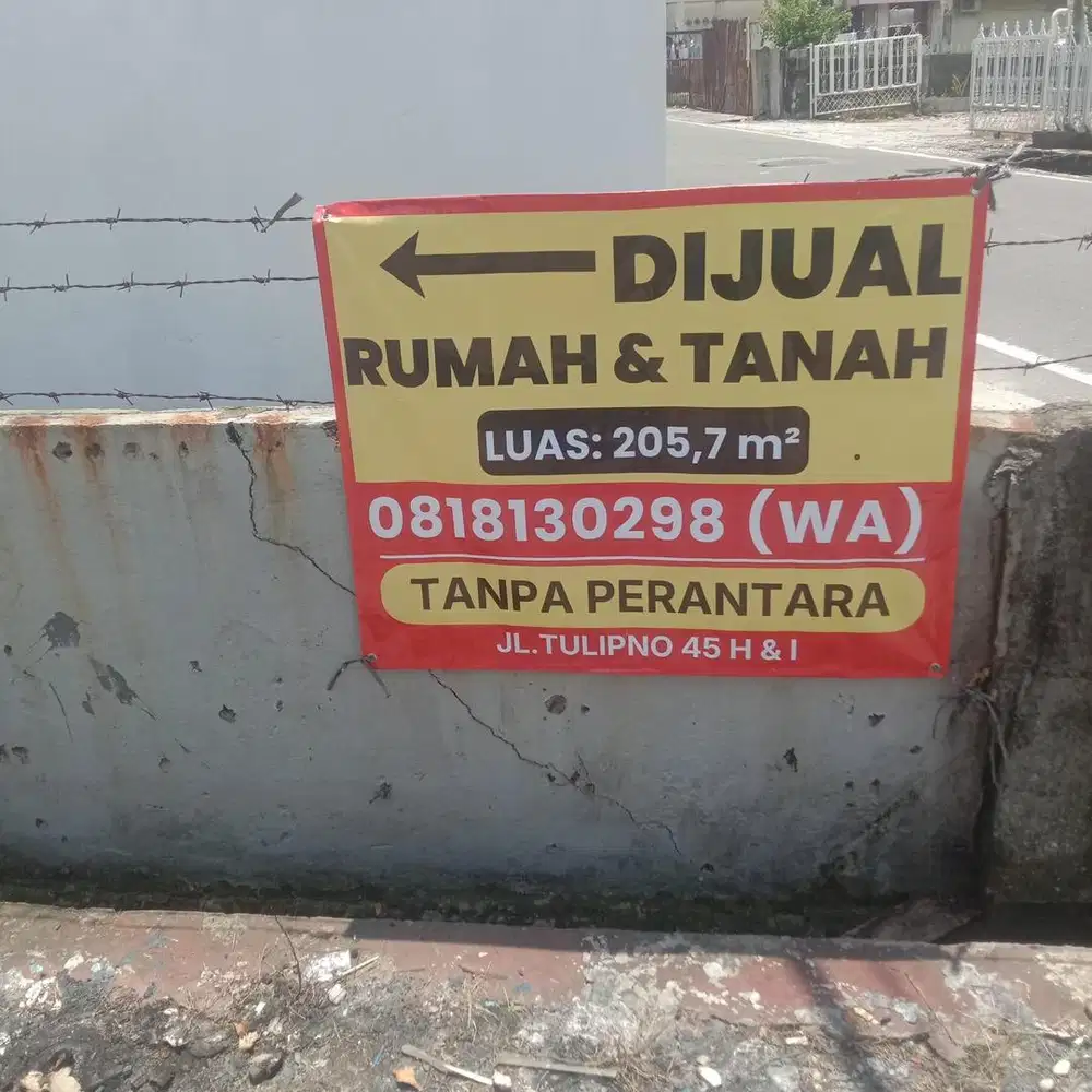 Dijual Rumah dan Tanah (Bisa Nego)