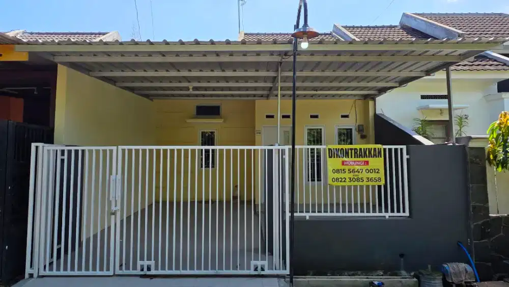 Disewakan Rumah Sawojajar 2