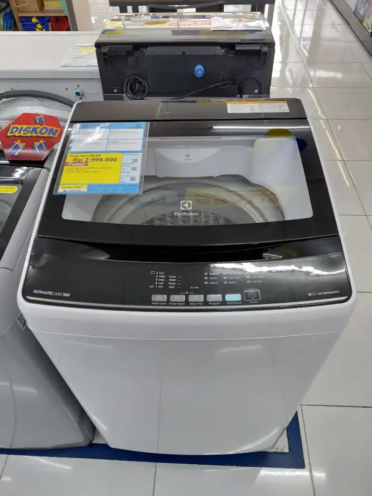 Mesin Cuxi Electrolux 8KG 400 watt