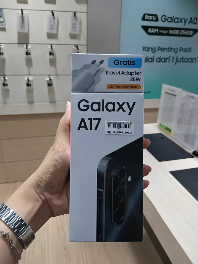 Ready samsung A17 8/128 garansi resmi 1tahun atlantis dahsyat