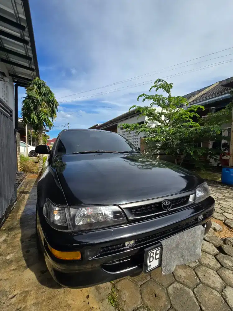 DIJUAL
TOYOTA GREAT COROLLA 1994 MT SEG 1.6 AE 101 HITAM