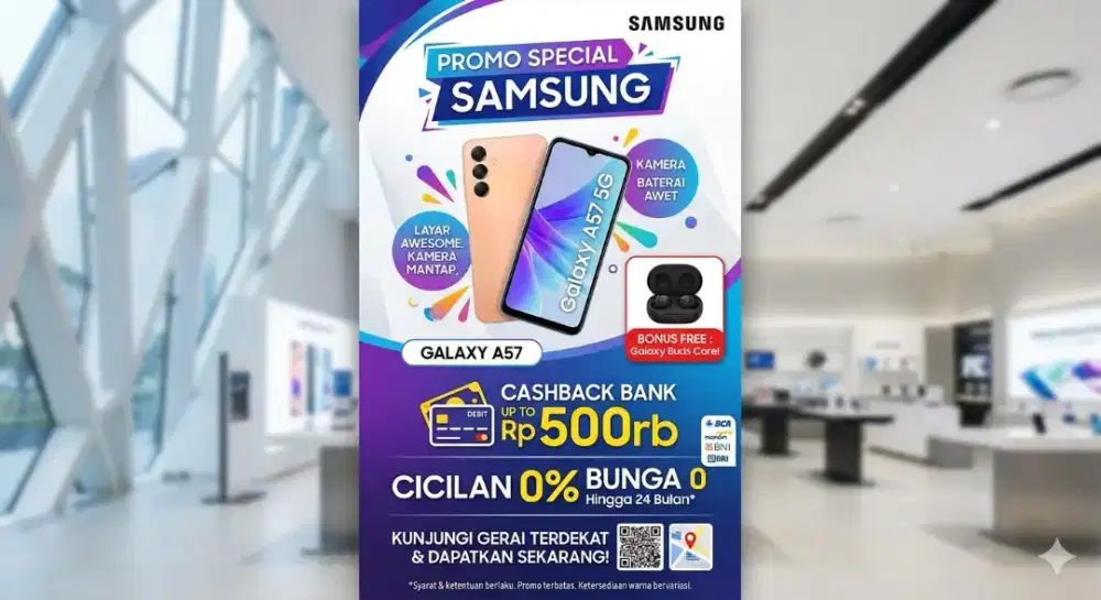 samsung galaxy A57 free buds core