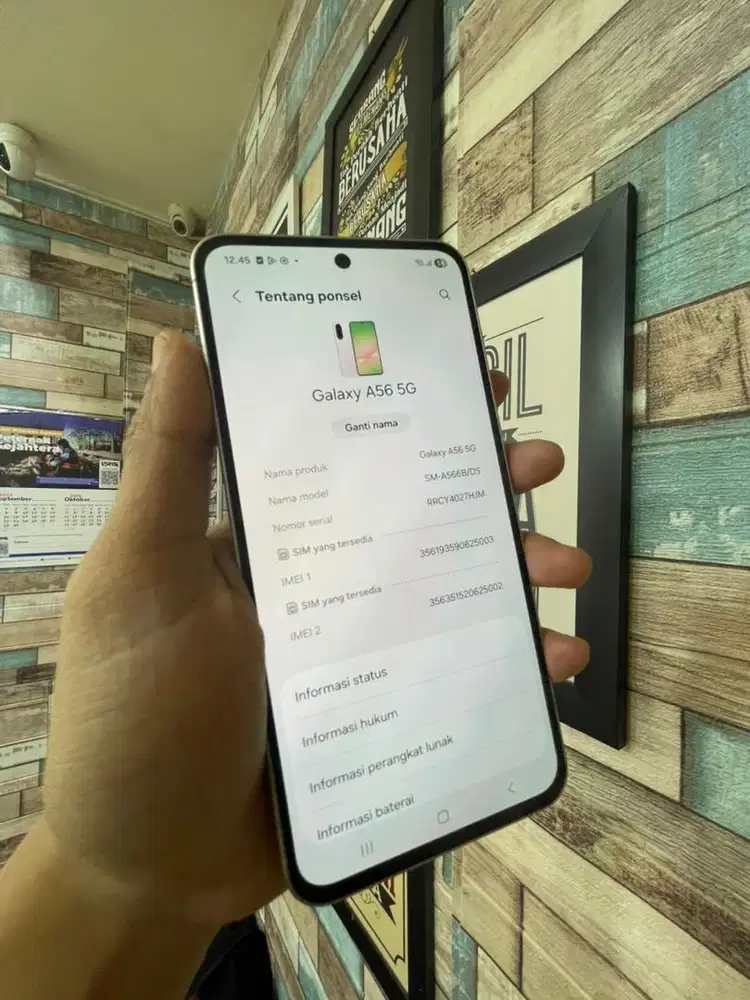 samsung a56 12/256 lilac