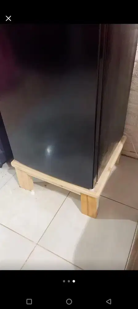 Meja tatakan kulkas/ mesin cuci