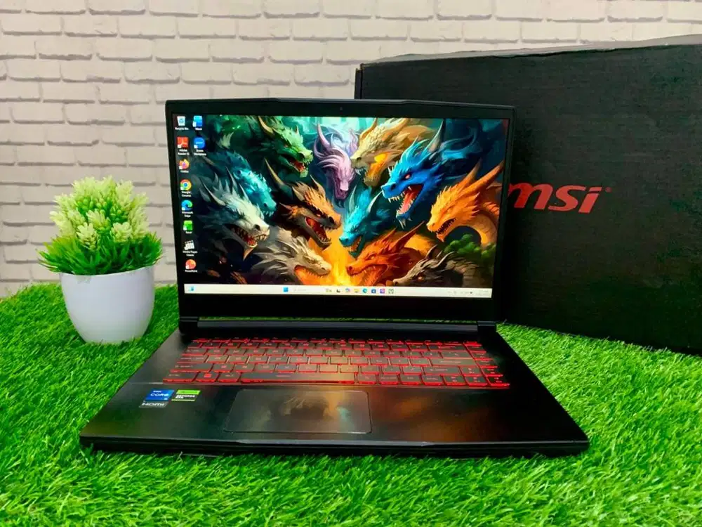 MSI GF63 Thin 11UC Intel Core i5-11400H/ RAM 8GB/ SSD 512GB/ 15,6′′