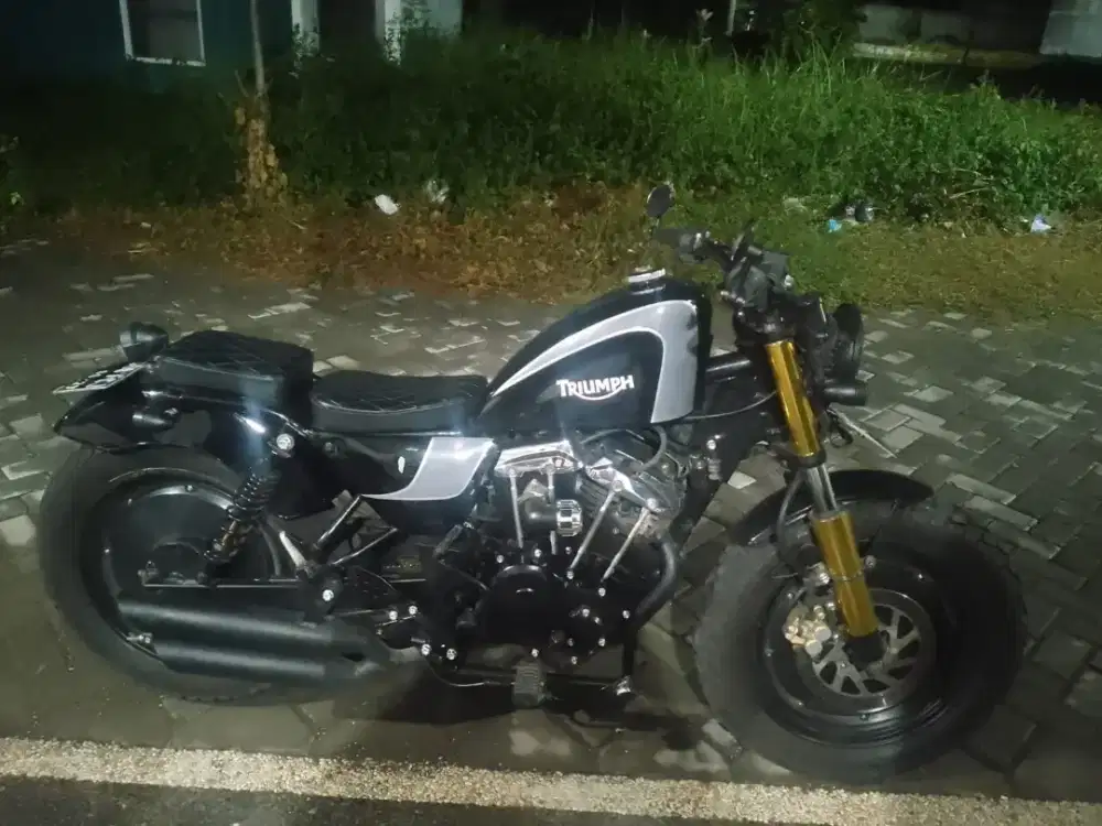 Jual motor custom basic byson