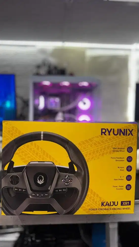 RYUNIX KAIJU XR1  Steer + Shifter + Pedal