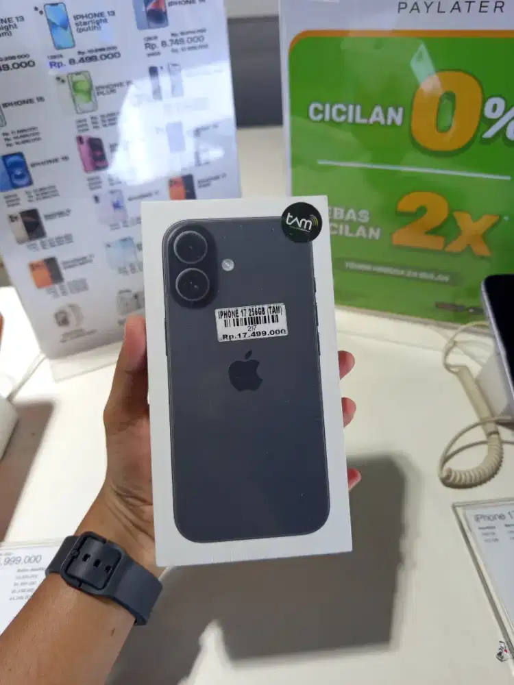 IPHONE 17 256 GB RWADY STOCK DI TOKO ATLANTIS JEMPONG