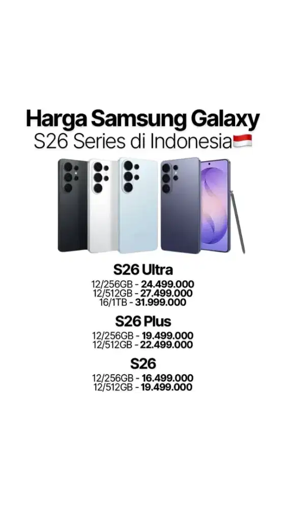 READY STOCK GALAXY S26 Ultra | Privacy Display! PERTAMA di DUNIA