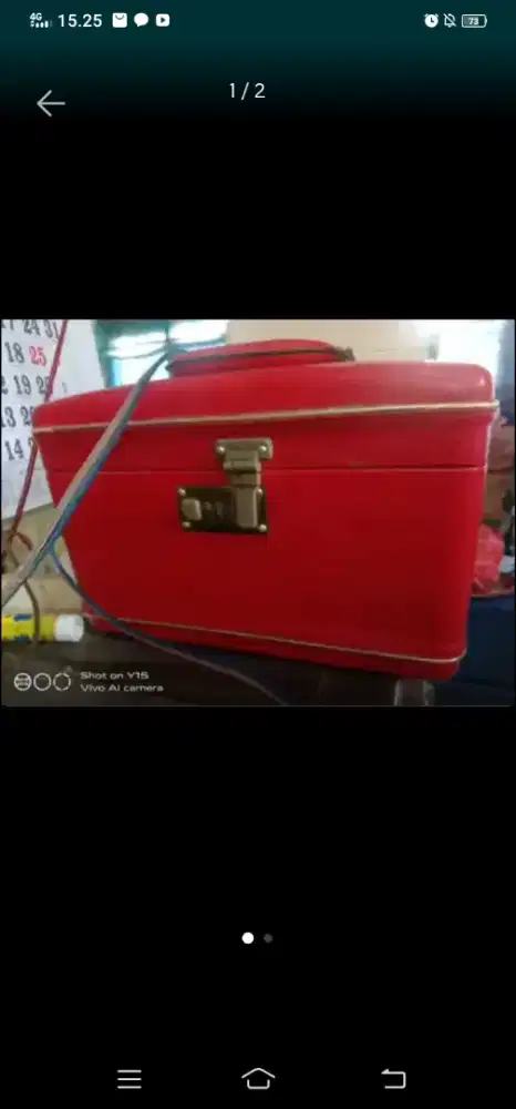 Dijual Tas Make up Merah