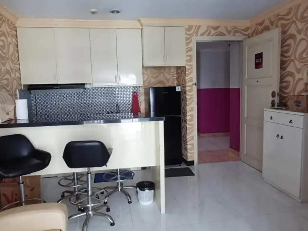 DISEWA APARTEMEN CITY HOME MOI KELAPA GADING TOWER SAN FRANSISCO BYA LANTAI 10 FULL FURNISH
